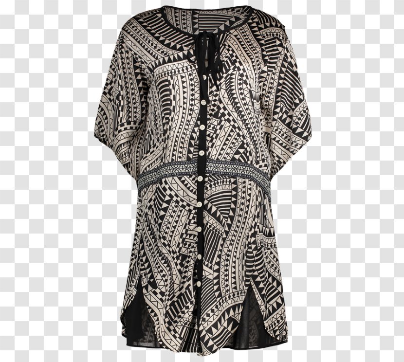 Dress Sleeve Slip Button Chiffon - Zipper Transparent PNG