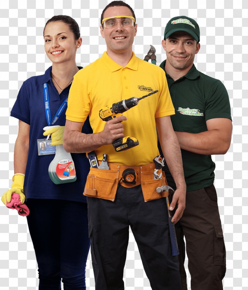 Handyman Pest Control Commercial Cleaning Cleaner - Home Repair - Barbeque Flyer Transparent PNG