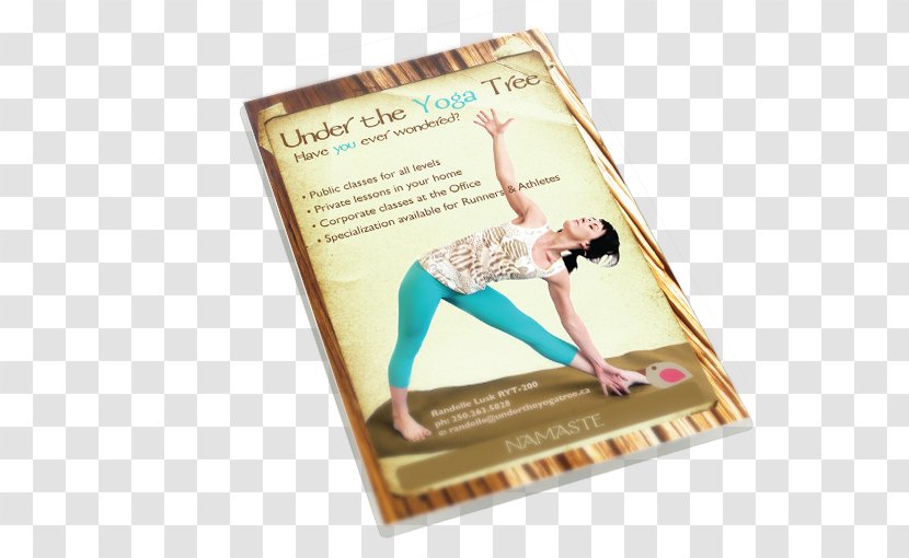 Poster Vriksasana Yoga Asento Information - Pastel - Motion Transparent PNG