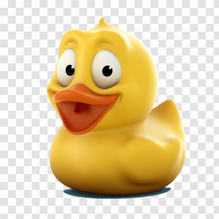 Duck Cartoon - Designer - Little Yellow Transparent PNG