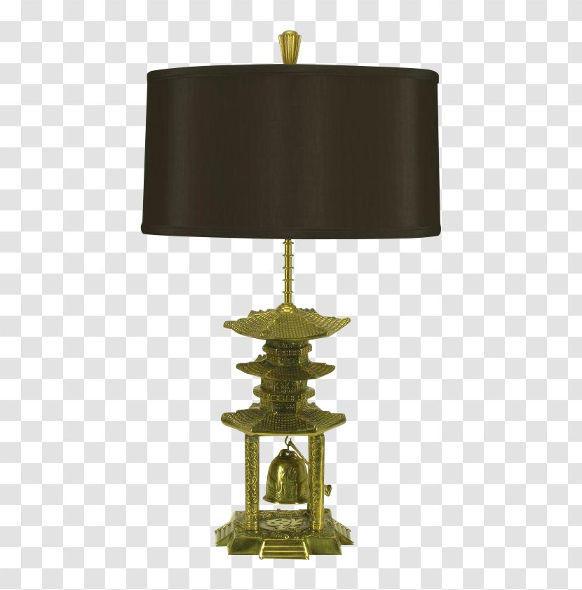 Temple Lamp Table Pagoda Electric Light - Nicky Haslam Transparent PNG