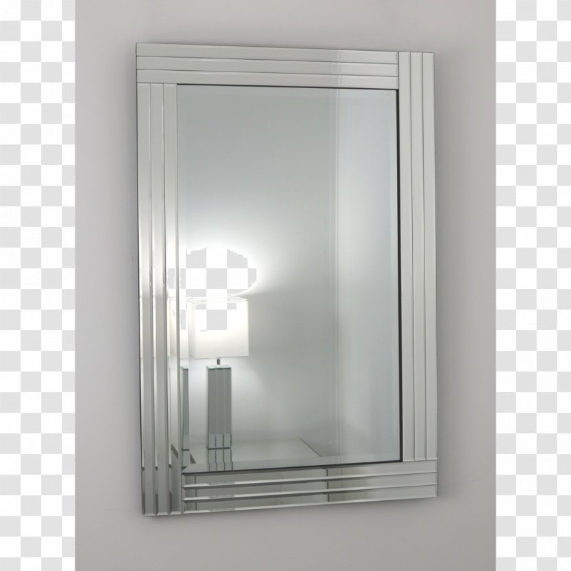 Window Rectangle Mirror Beveled Glass - Bevel Transparent PNG