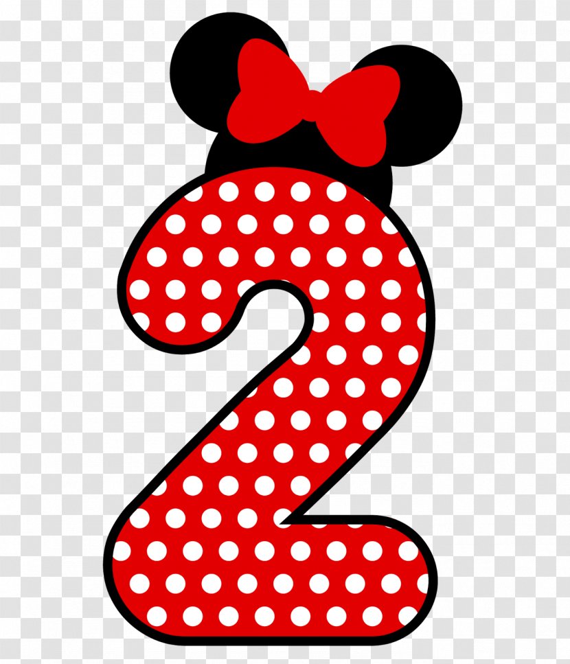 Minnie Mouse Mickey Number Drawing - Walt Disney Transparent PNG