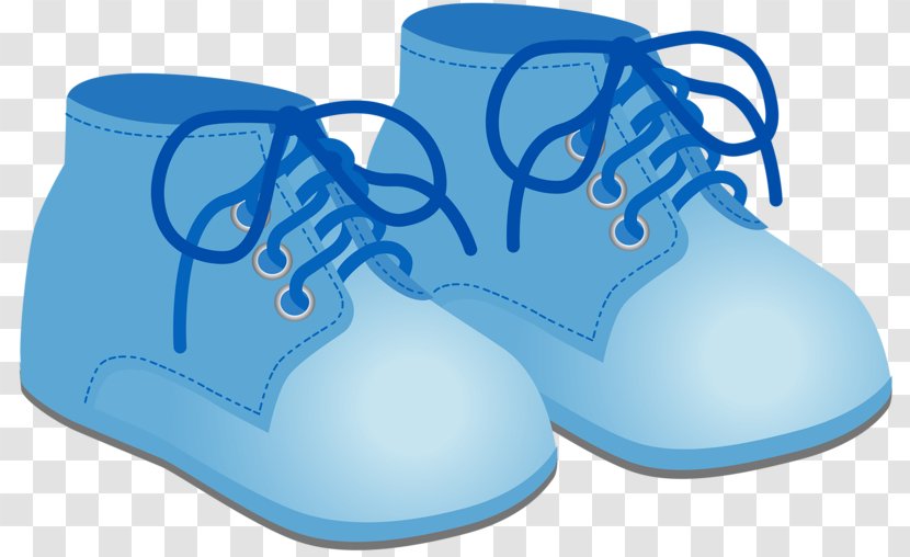 Infant Free Content Boy Clip Art - Frame - Blue Shoes Transparent PNG
