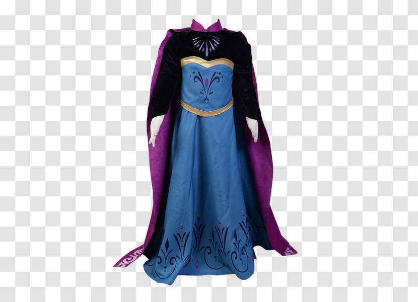 Elsa Anna Robe Costume Design Transparent PNG