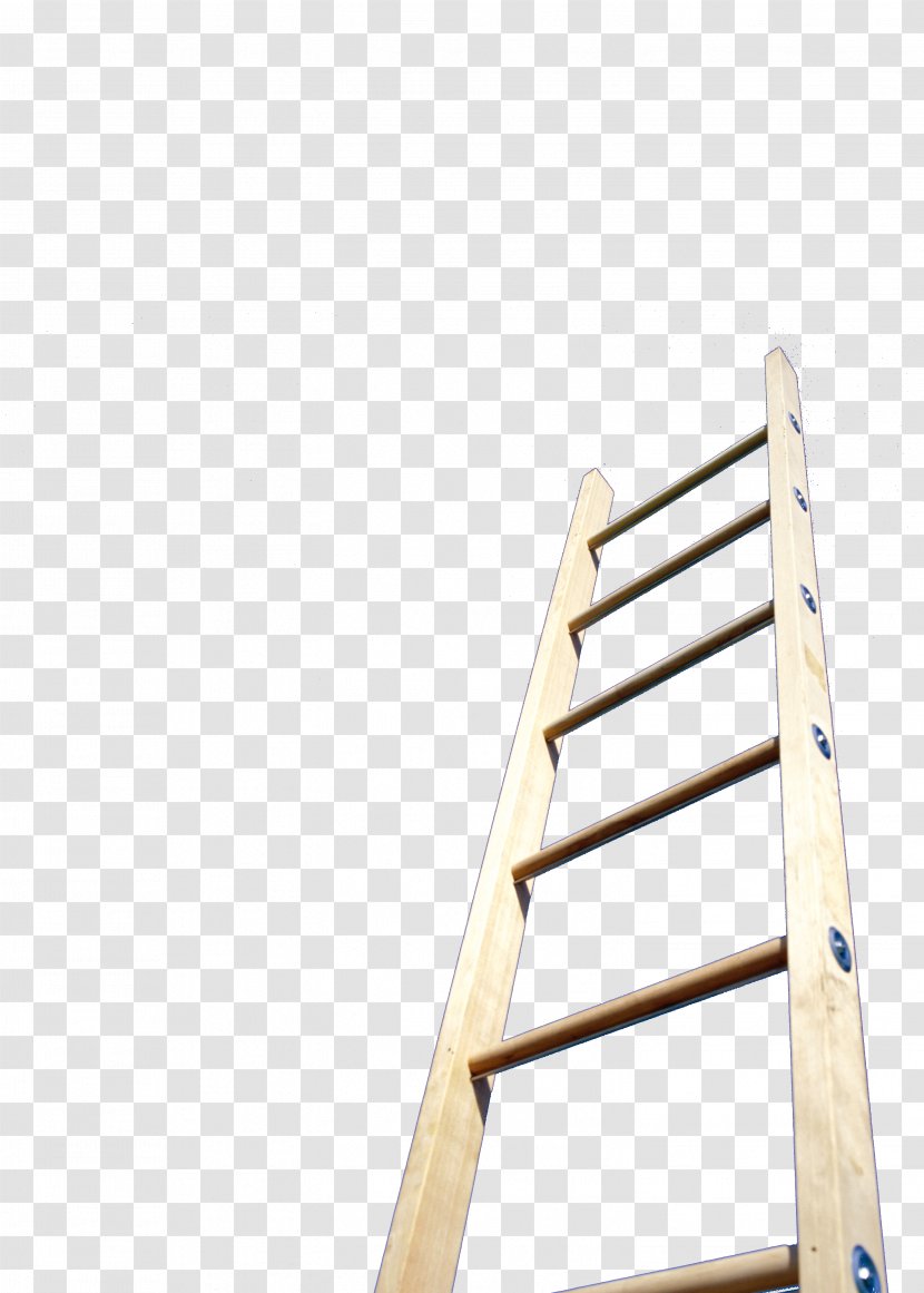 Clip Art - Watermark - White Wooden Ladder Transparent PNG