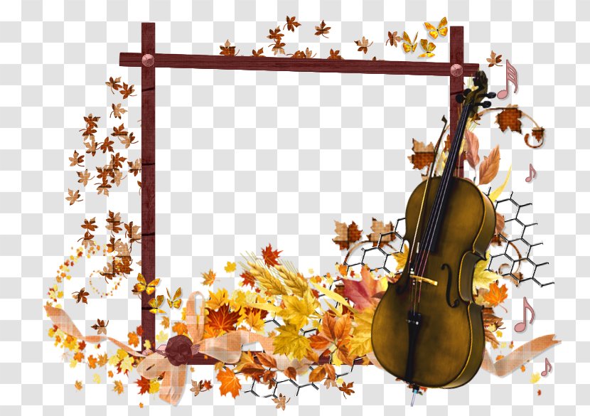 Violin Cello Viola Musical Instruments - Flower Transparent PNG