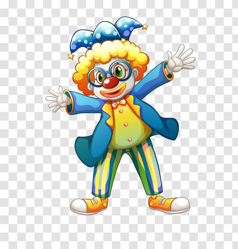 Clown Cartoon Illustration - Entertainment Transparent PNG