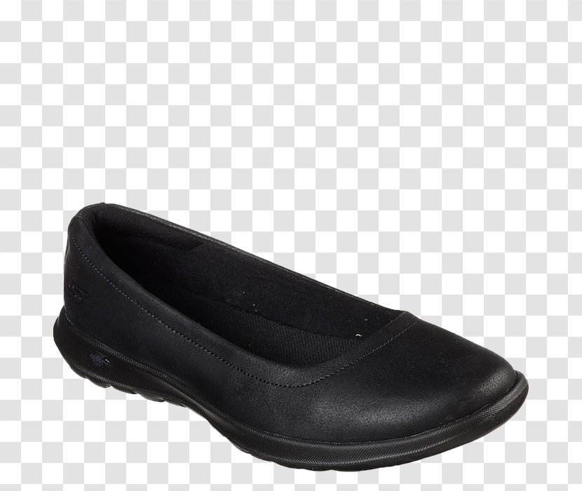 Slip-on Shoe Skechers Women's GOwalk Lite Gem Ballet Flat - Hard And Soft Light - Lightweight Walking Shoes For Women Black Transparent PNG