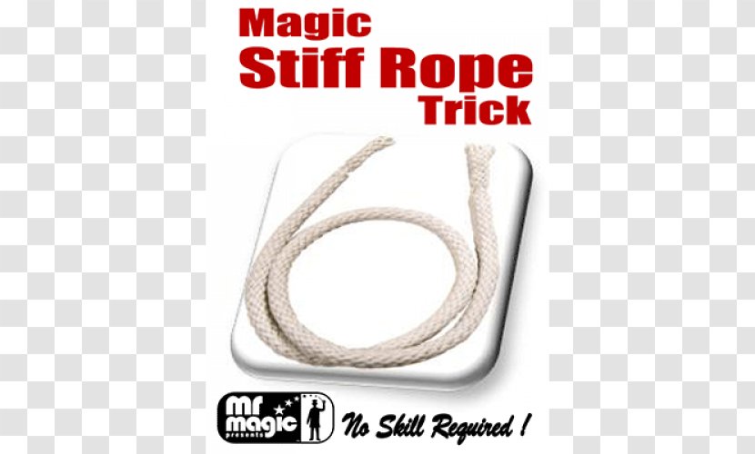 Stiff Rope By Mr. Magic - Trick FontMagic Transparent PNG