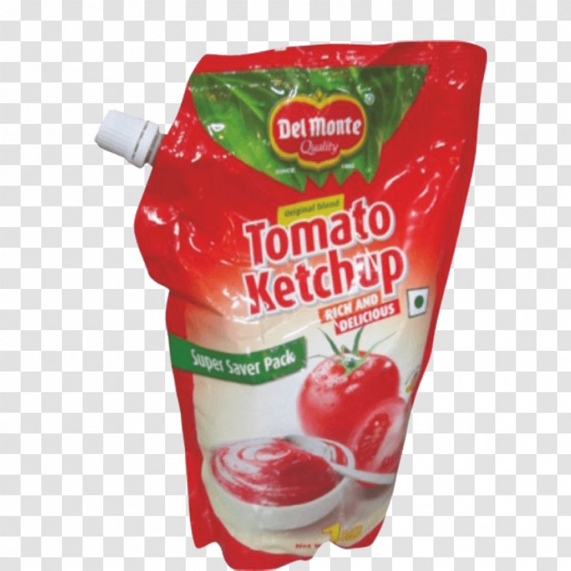 Del Monte Tomato Ketchup Foods Sauce - Strawberry Transparent PNG