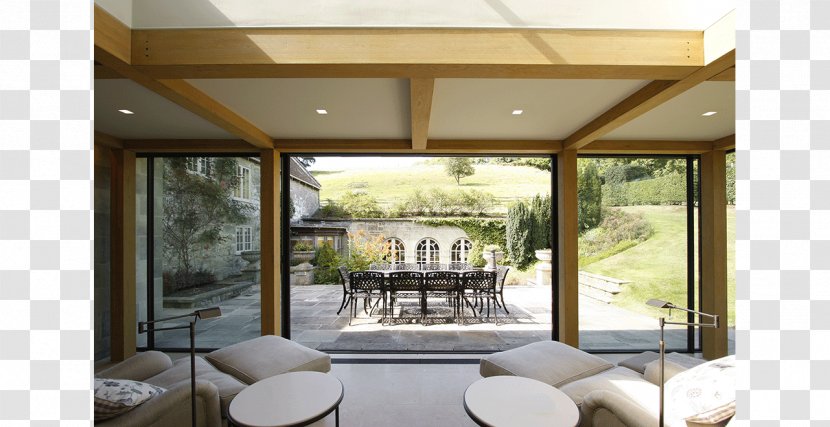 Interior Design Services Daylighting Sliding Door Living Room - Outdoor Structure - Traditional Eaves Transparent PNG