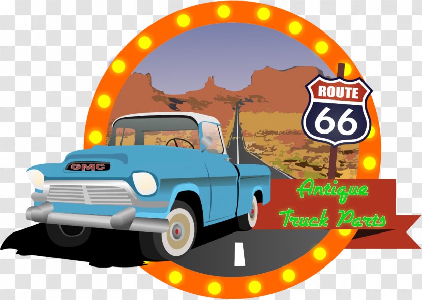 Model Car Motor Vehicle Automotive Design U.S. Route 66 - Us Transparent PNG