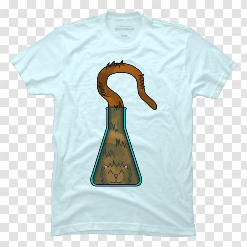 T-shirt Design By Humans Fashion Cuff - Cartoon - Catlike India Transparent PNG