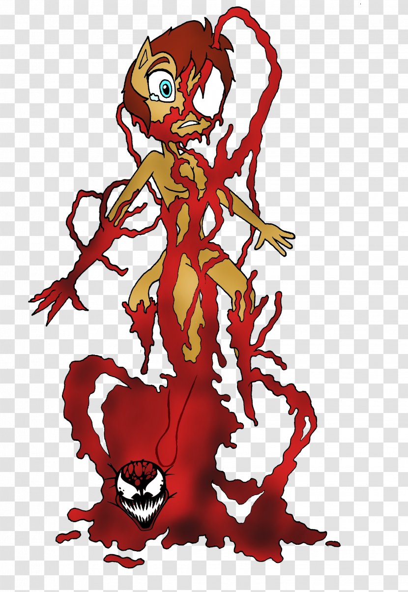 Spider-Man Venom Kitty Katswell Art Drawing - Organism - Carnage Transparent PNG