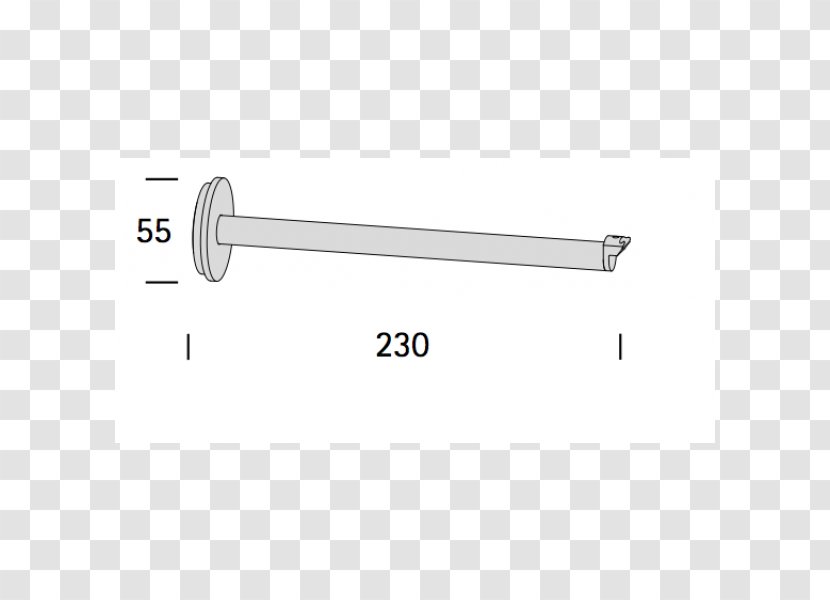 Door Handle Line Angle - Bathroom Transparent PNG