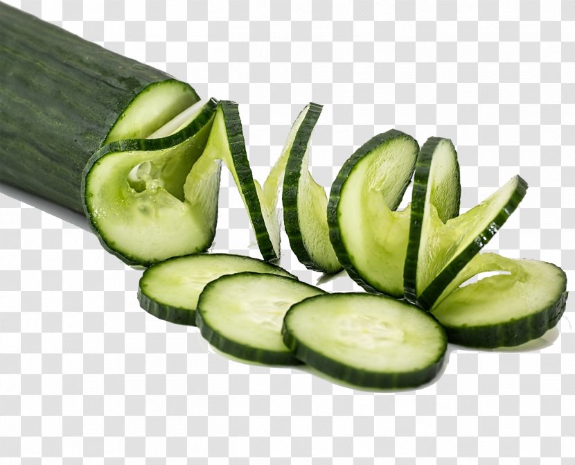 Juice Cucumber Human Skin Peel - Green Slices Qingkou Transparent PNG