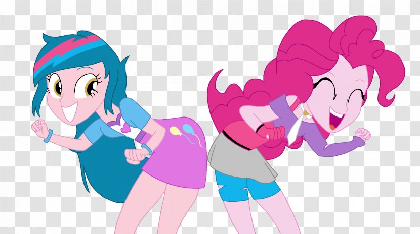 Pinkie Pie Cheesecake My Little Pony: Equestria Girls Mother - Flower - Mom And Daughter Transparent PNG