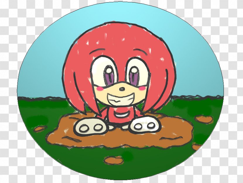 Knuckles The Echidna Sonic & Art Mammal - Drawing - Amy And Transparent PNG