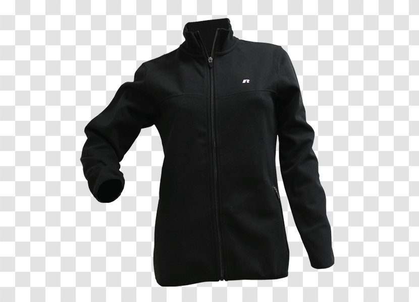 T-shirt Sleeve Jacket Hoodie - Black Transparent PNG