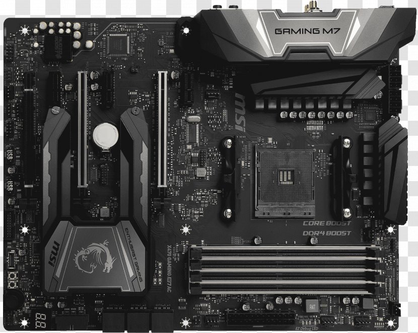 Socket AM4 Motherboard Micro-Star International Chipset Central Processing Unit - Microstar - Iphone 6 Projector Benq Transparent PNG