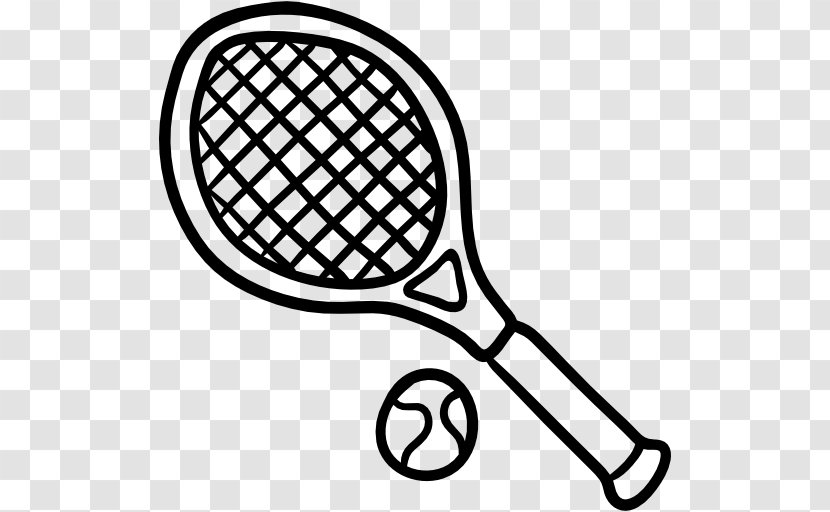 Racket Rakieta Tenisowa Tennis Shuttlecock Drawing - Badmintonracket Transparent PNG