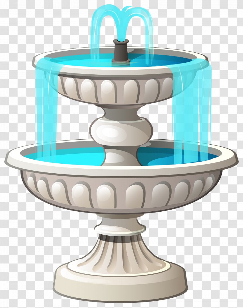 Drinking Fountains Garden Clip Art - Rasterisation - Fountain Transparent PNG