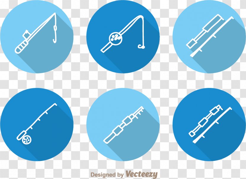 Icon Design Fishing - Rods - Vector Fish Pole Transparent PNG