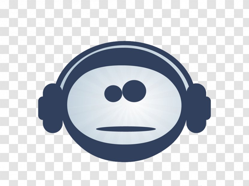 Headphones Logo Clip Art - Emoticon - Cute Smiley Face Transparent PNG
