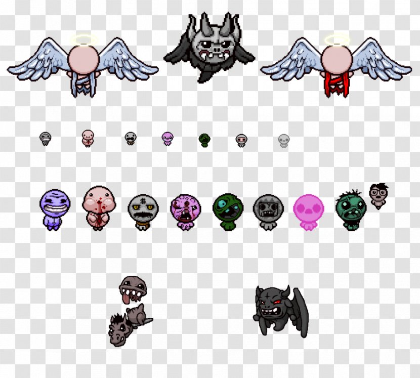 The Binding Of Isaac: Afterbirth Plus Boss Whore Babylon - Isaac Transparent PNG