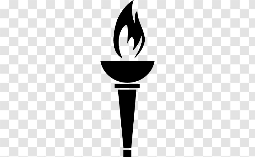 Torch Symbol Clip Art - Silhouette Transparent PNG