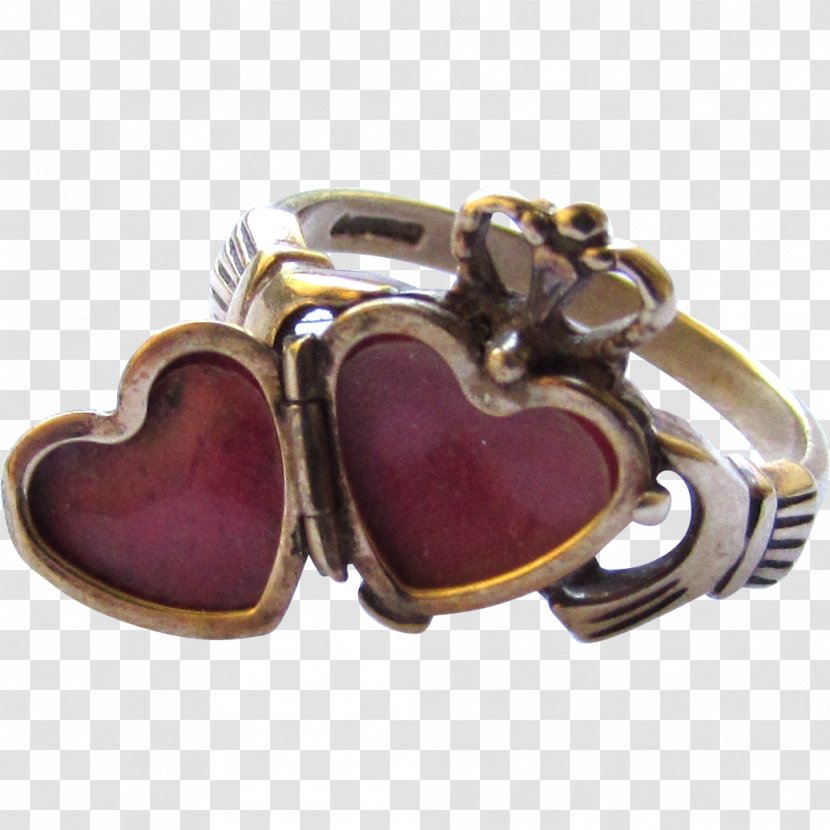 Body Jewellery Ring Locket Purple Transparent PNG