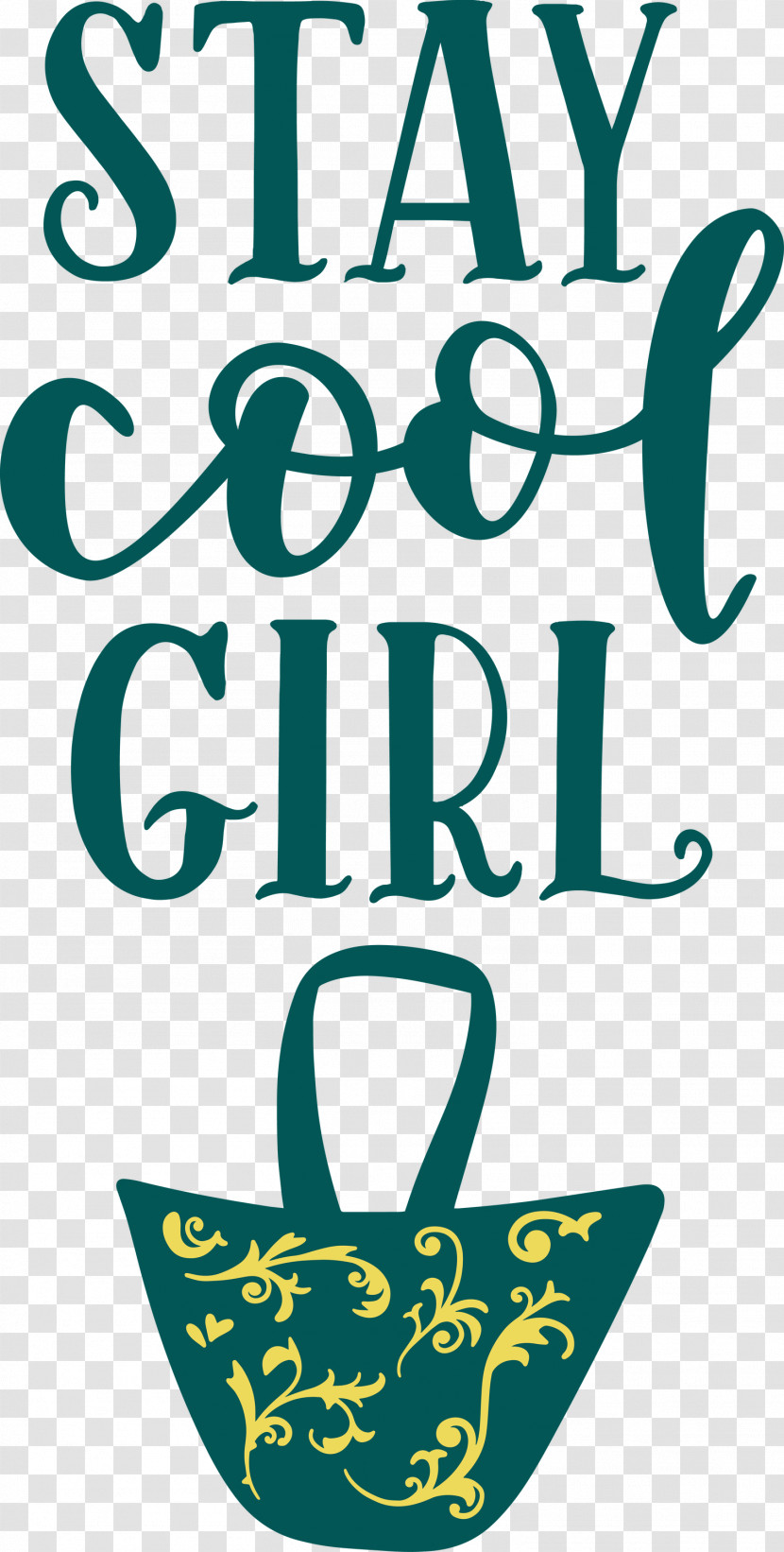 Stay Cool Girl Fashion Girl Transparent PNG