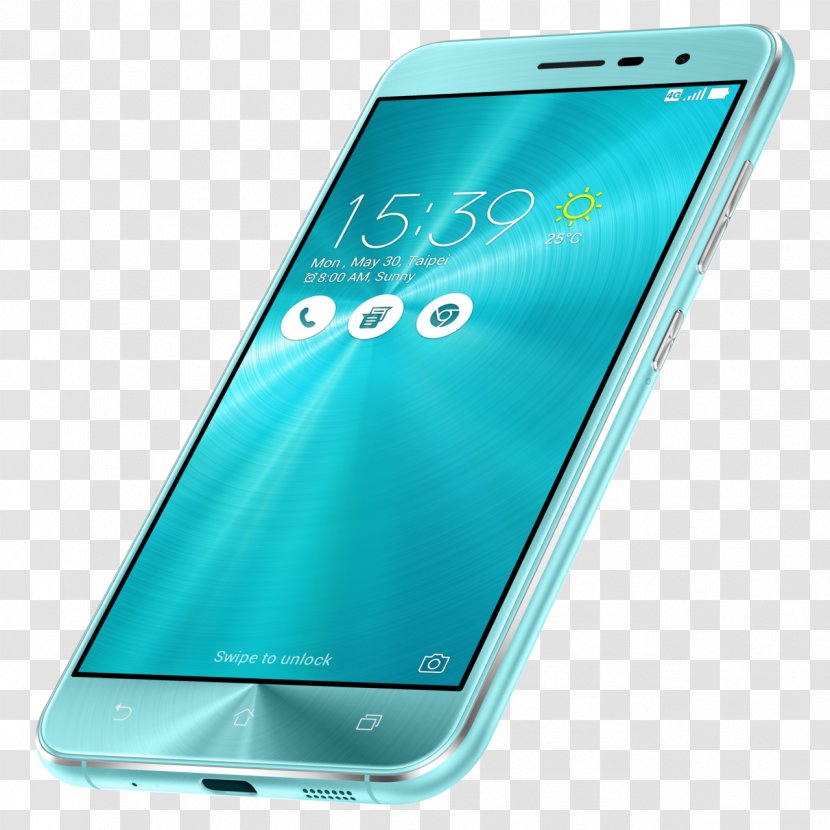 Zenfone 3 ZE552KL Asus ZE520KL Dual SIM 4GB/64GB White Smartphone Transparent PNG