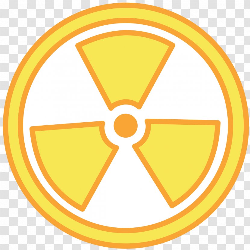 Radioactive Decay Clip Art - Warning Sign - Peace Symbol Transparent PNG