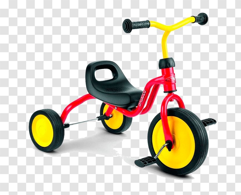 Tricycle Bicycle PUKY Child Red - Infant Transparent PNG