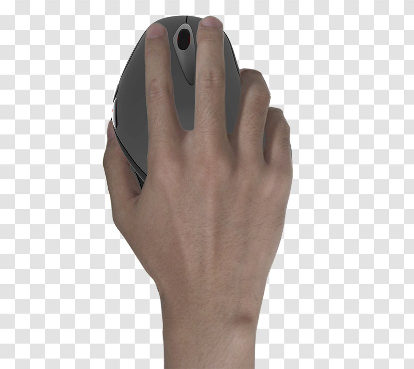 Computer Mouse Hand Model Thumb Transparent PNG