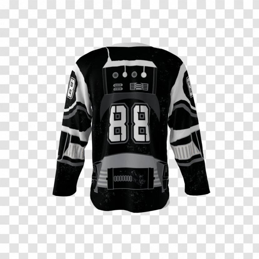 T-shirt Sweater Outerwear Sleeve Jacket - Black - Stormtrooper Transparent PNG