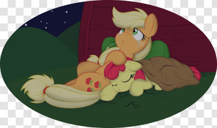 DeviantArt Illustration Pony Horse - Vertebrate - Applejack Crying Transparent PNG