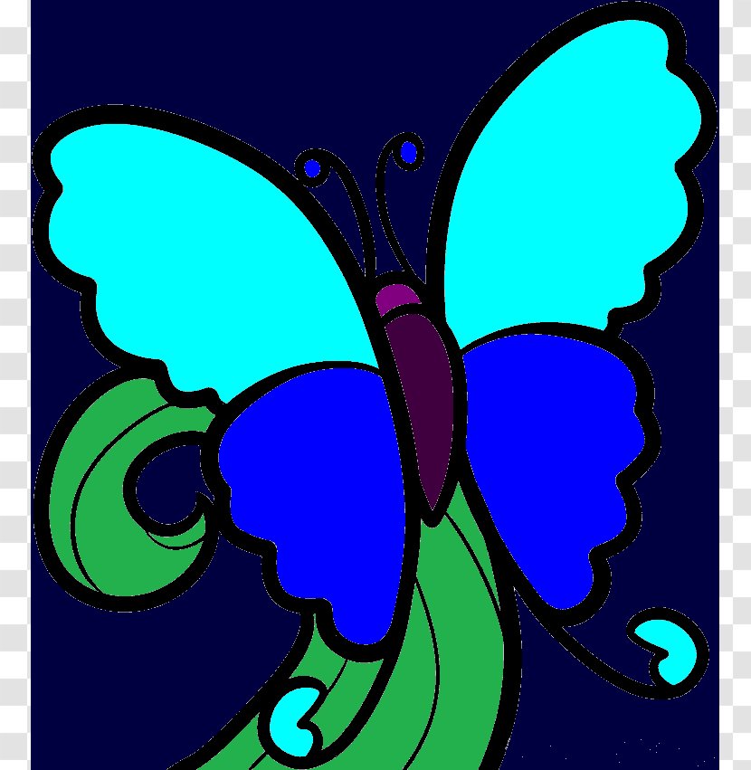 Monarch Butterfly Insect Pollinator Nymphalidae - Arthropod - Lineart Transparent PNG
