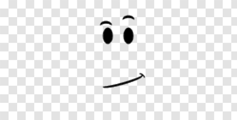 Roblox Face Avatar Smiley - Cheek Transparent PNG