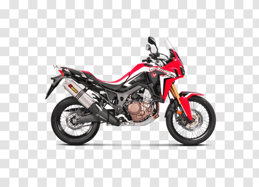 Exhaust System Honda Africa Twin Akrapovič Motorcycle Transparent PNG