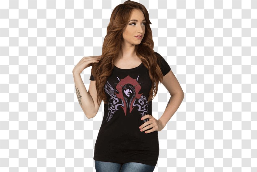 T-shirt World Of Warcraft: Legion Hoodie Sleeve Sylvanas Windrunner - Tshirt Transparent PNG