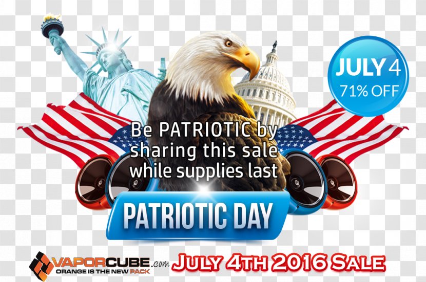 Logo Brand Banner Eagle - July 4th Sale Transparent PNG