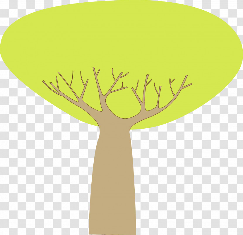 Yellow Antler M-tree H&m Meter Transparent PNG