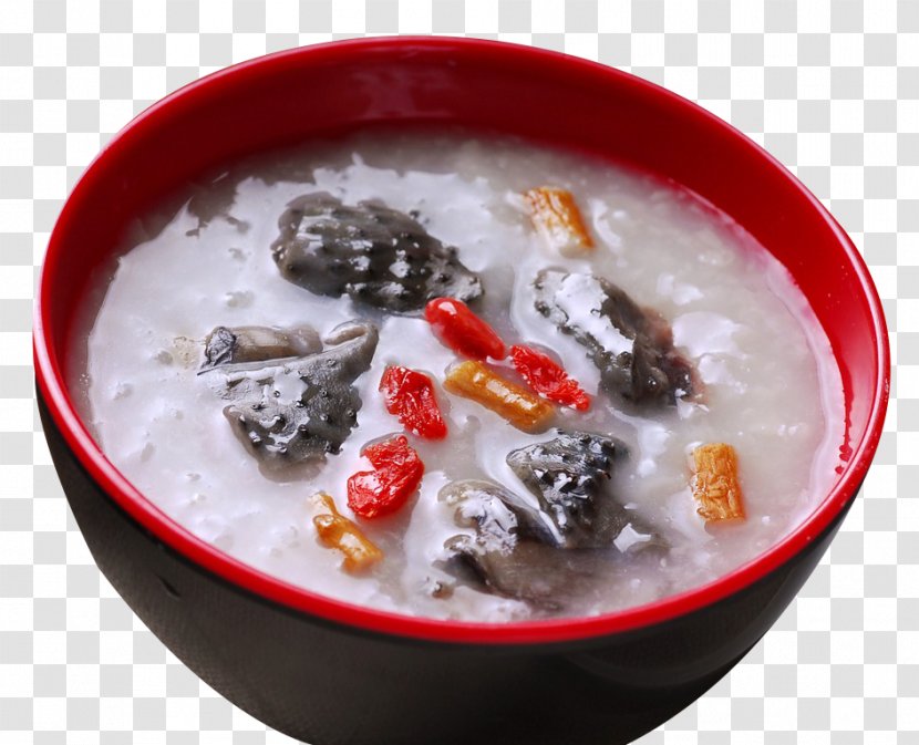 Congee Silkie Porridge Chinese Cuisine Gruel - Food - PorridgeWuji Health Transparent PNG