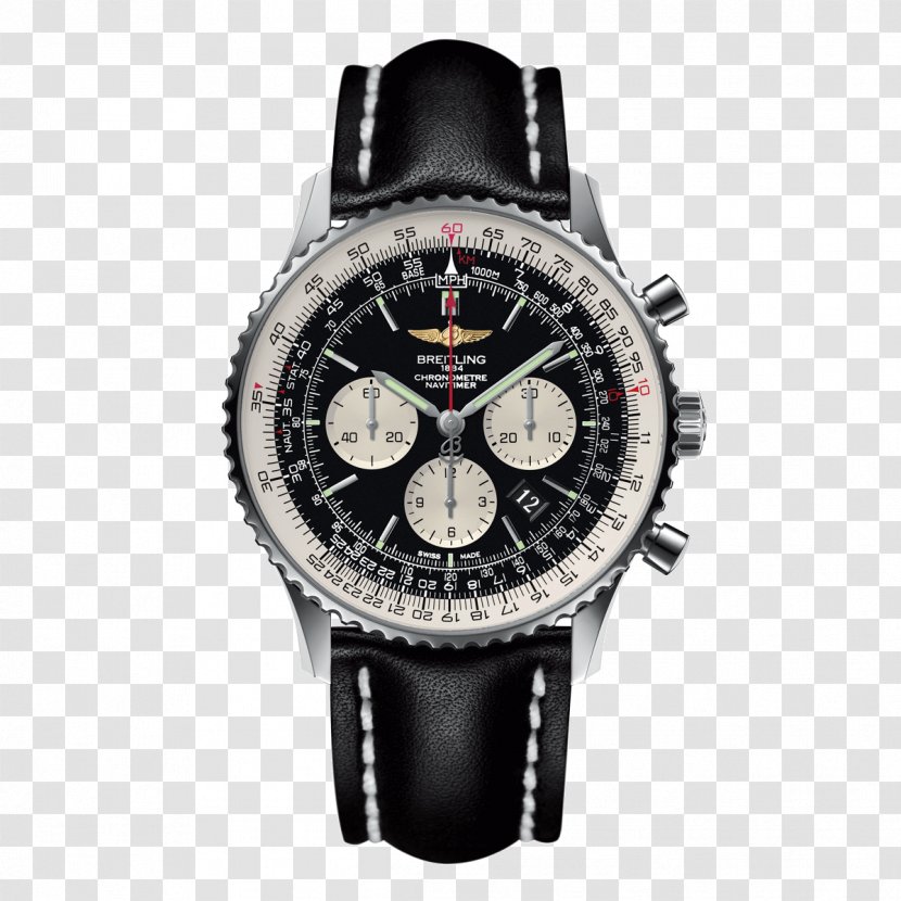 Breitling SA Chronometer Watch Chronograph Navitimer - Sa - Bret Hart Transparent PNG