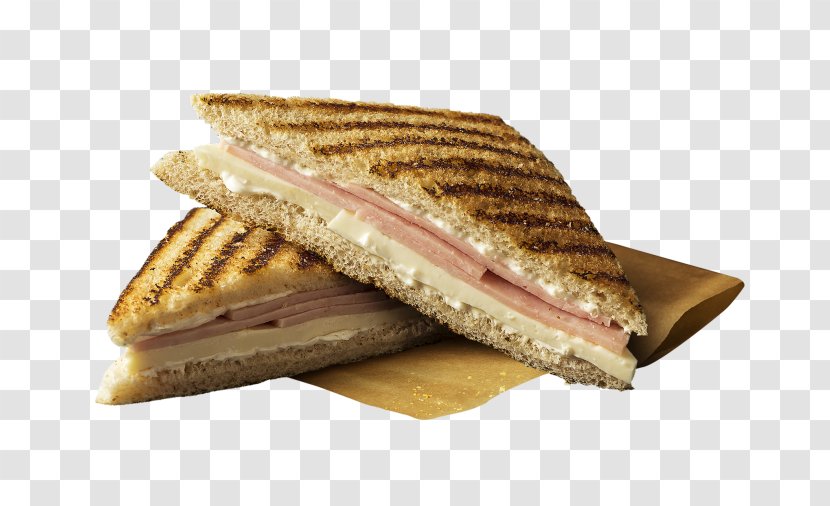 Toast Ham And Cheese Sandwich Breakfast - Butter Transparent PNG
