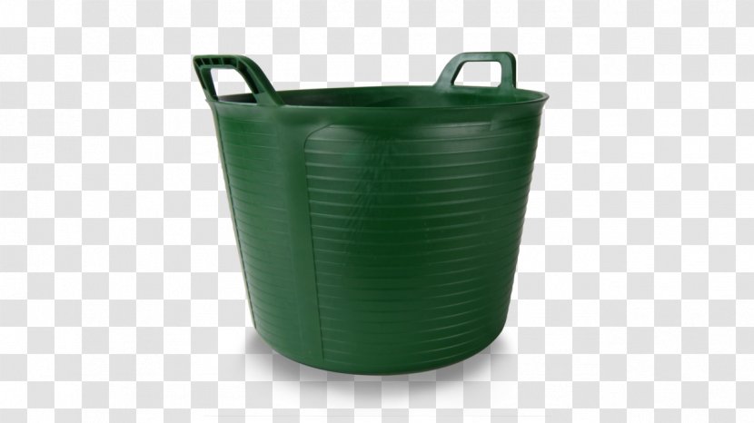 Plastic Ruby Green Bucket High-density Polyethylene - Large Buckets Transparent PNG
