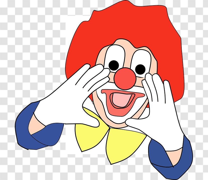 Clown Joker Circus - Silhouette - Evil Transparent PNG
